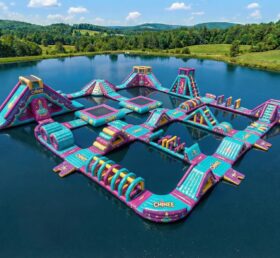 S928 Tema Shimmer & Shine Parco Acquatico Gonfiabile