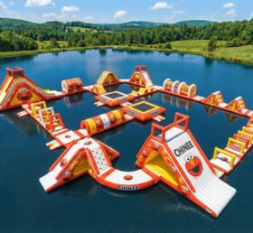 S943 Parco Acquatico Gonfiabile a Tema Tickle Me Elmo