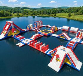 S947 Parco Acquatico Gonfiabile a Tema Woody Woodpecker