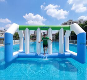 T10-638 Giochi d'acqua da piscina Ponte a colonne