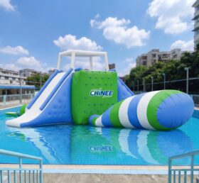 T10-618 Lanciatore d'acqua galleggiante Blob - Combinazione con arrampicata