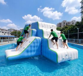 T10-631 Piattaforma Gonfiabile per Immersioni in Acqua con Scivolo