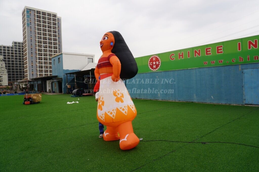 Cartoon2-1003 Hawaiian Girl Inflatable Cartoon Character