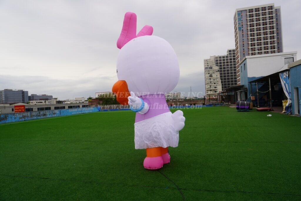 Cartoon2-402 Duck Girl Inflatable Cartoon Mascot
