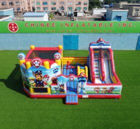T2-8937 Combinato Gonfiabile a Tema Paw Patrol