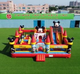 T2-8978 Combinato Gonfiabile Mickey Mouse Clubhouse con Scivolo