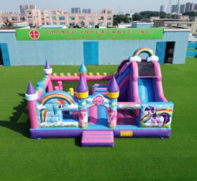 T2-8989 Combo Gonfiabile My Little Pony con Scivolo