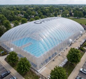 Tent3-117 Cupola Gonfiabile Trasparente per Copertura Piscina
