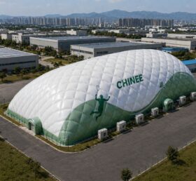 Tent3-118 Grande Cupola Sportiva Gonfiabile per Campi da Badminton
