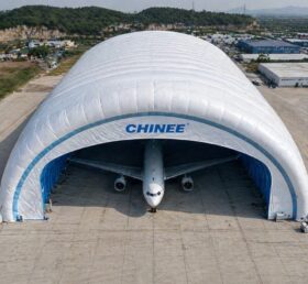 Tent3-120 Grande Hangar Gonfiabile per Aeromobili Cupola d’Aria