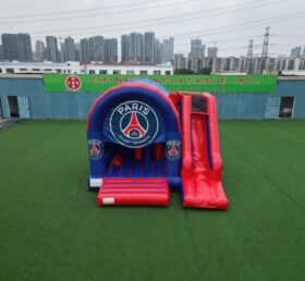 T2-9000 Combo gonfiabile a tema PSG con scivolo