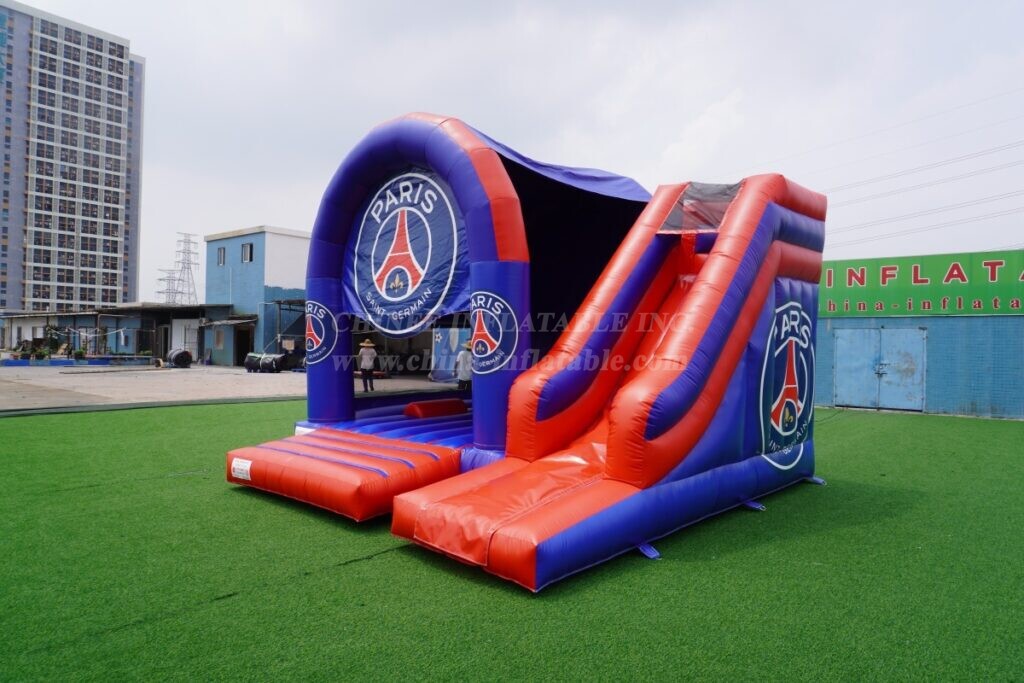 T2-9000 PSG Themed Inflatable Combo Slide