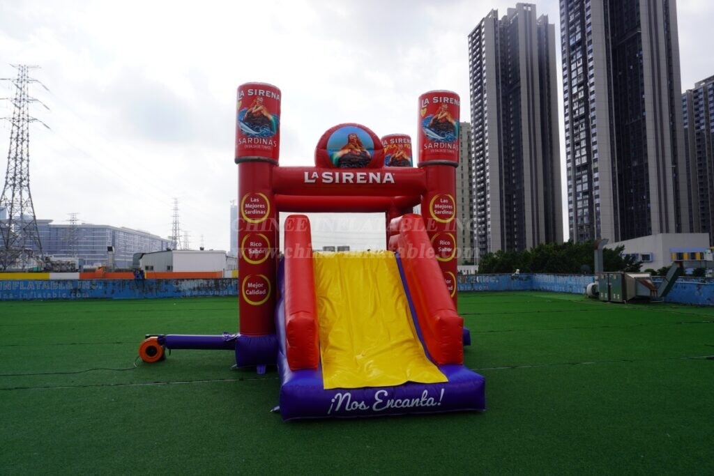 T2-8502 Inflatable Bounce House & Slide