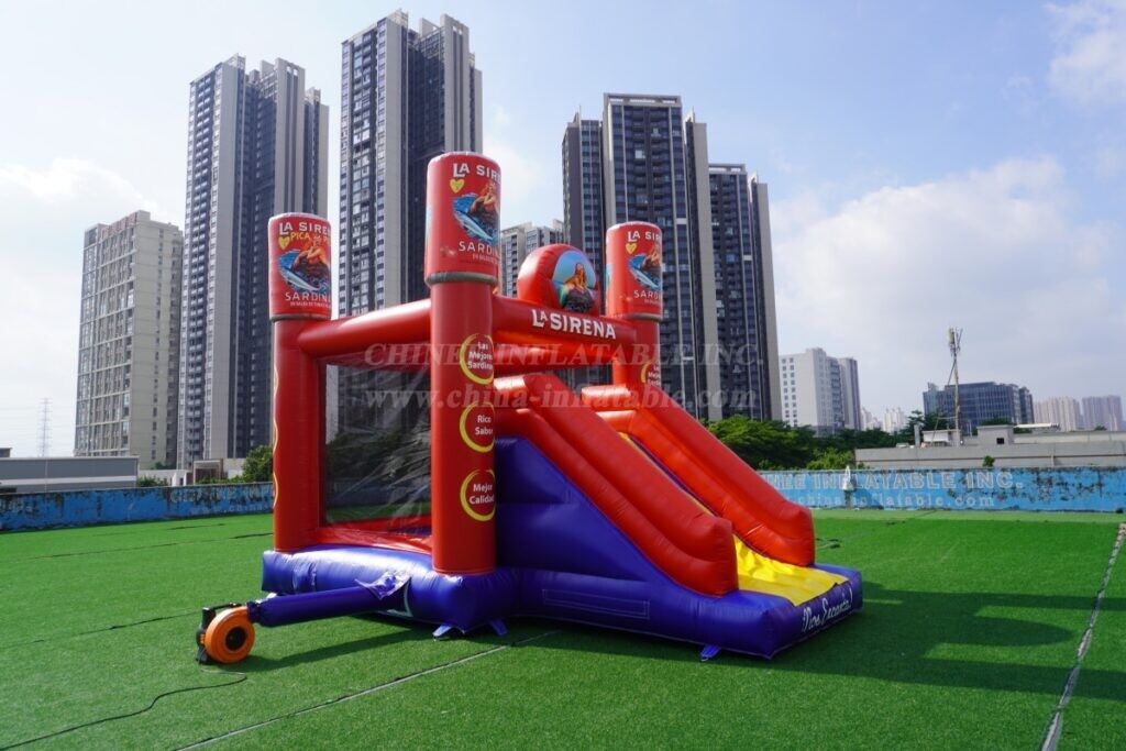 T2-8502 Inflatable Bounce House & Slide