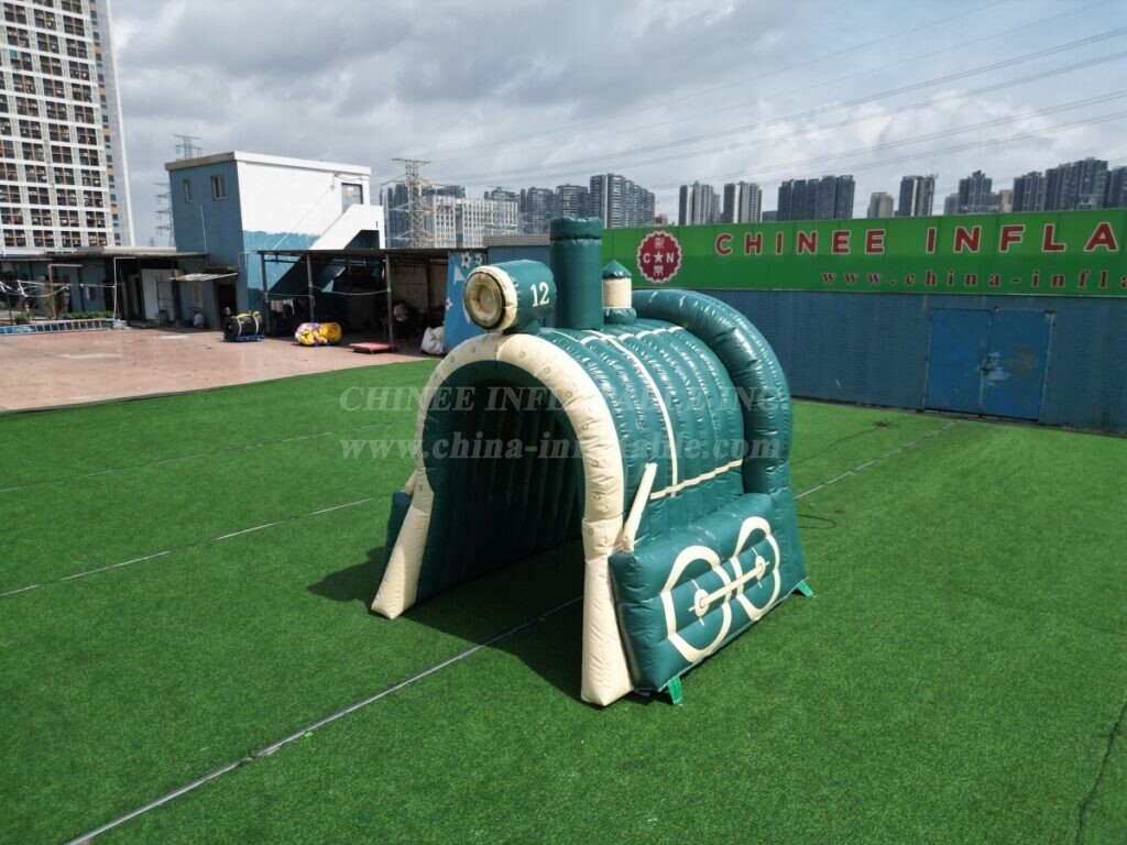 Tunnel1-100 Inflatable Train Tunnel Pavilion