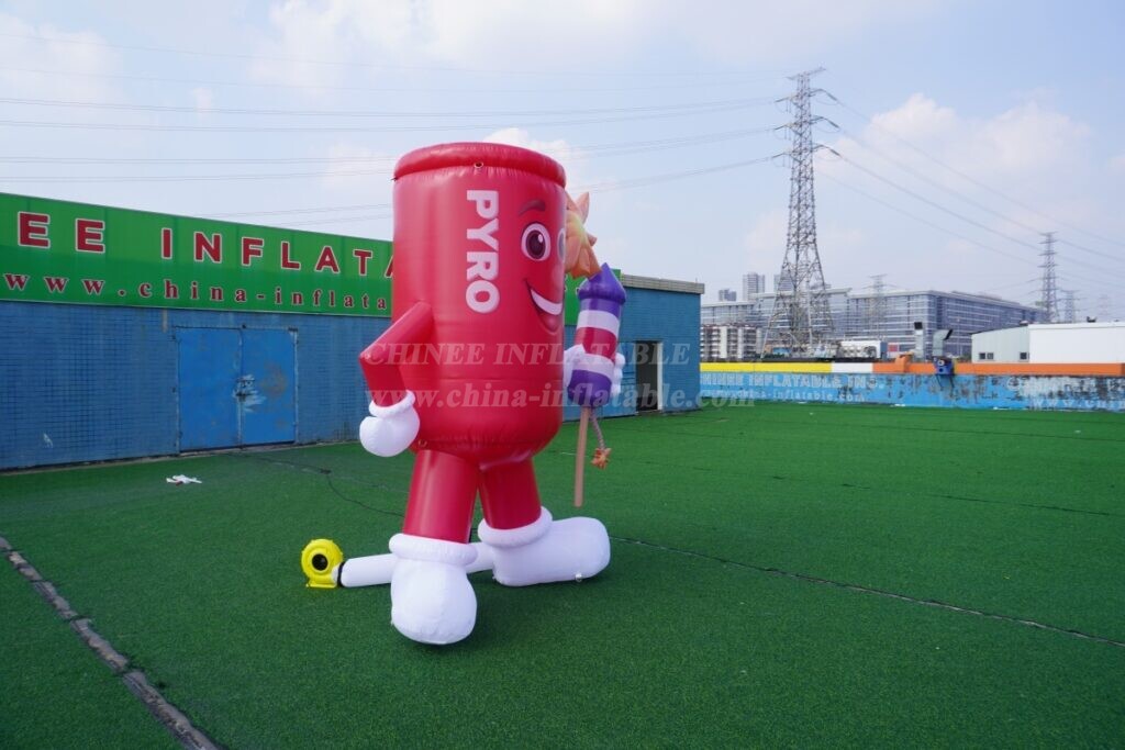 Cartoon2-560 Inflatable Pyro Cartoon Character Display