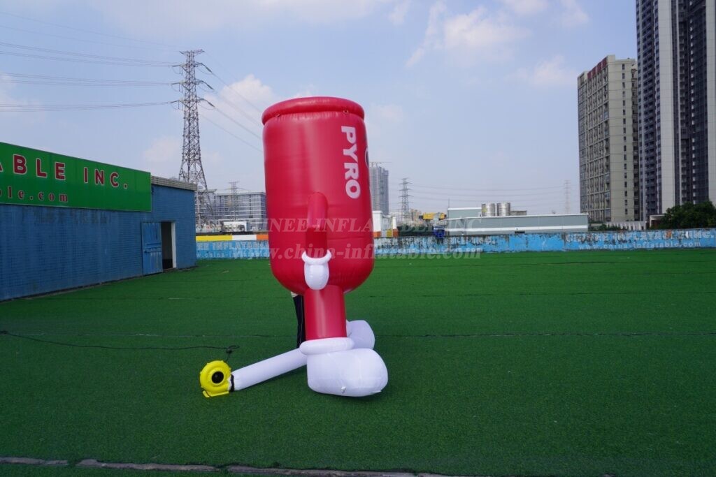 Cartoon2-560 Inflatable Pyro Cartoon Character Display